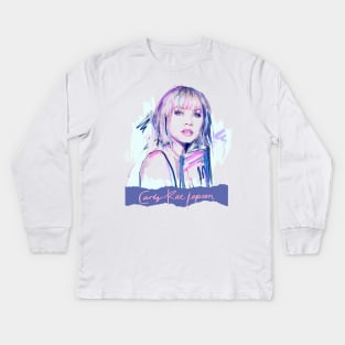 CARLY RAE JEPSEN RETRO STYLE Kids Long Sleeve T-Shirt